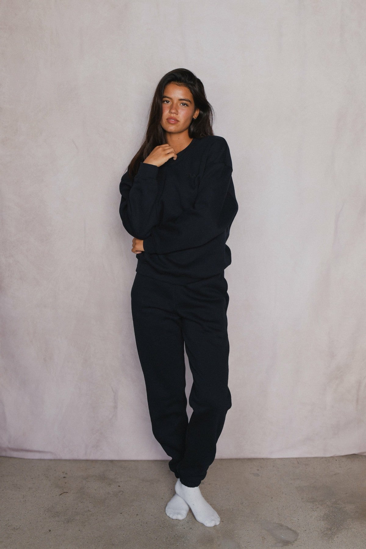 Skatie Ultralux Ziggy Sweatpants in Black - Clothing