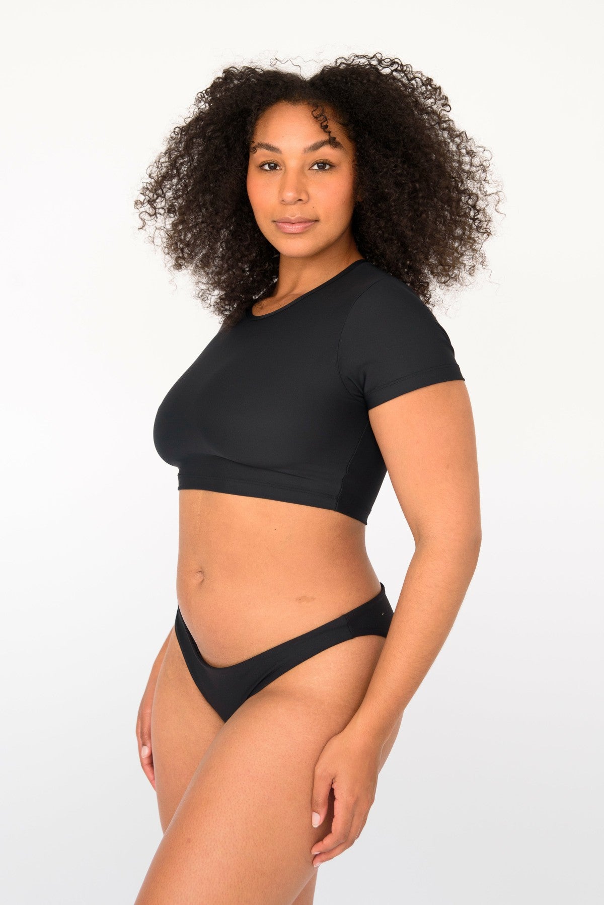 Skatie Cheryl Bottom in Black - Swim