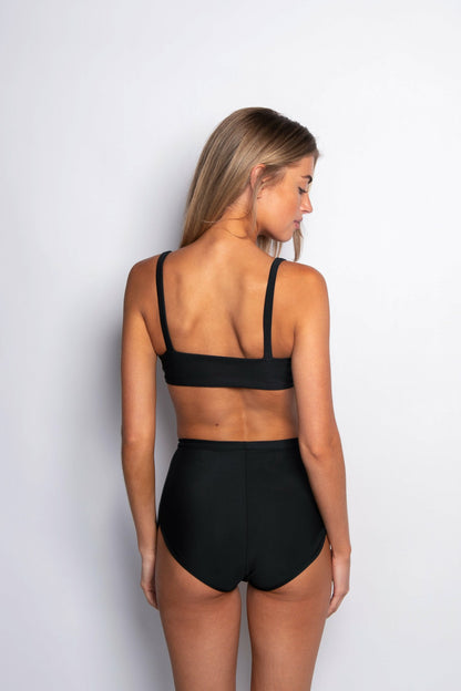 Skatie Wendy Bottom in Black - Swim