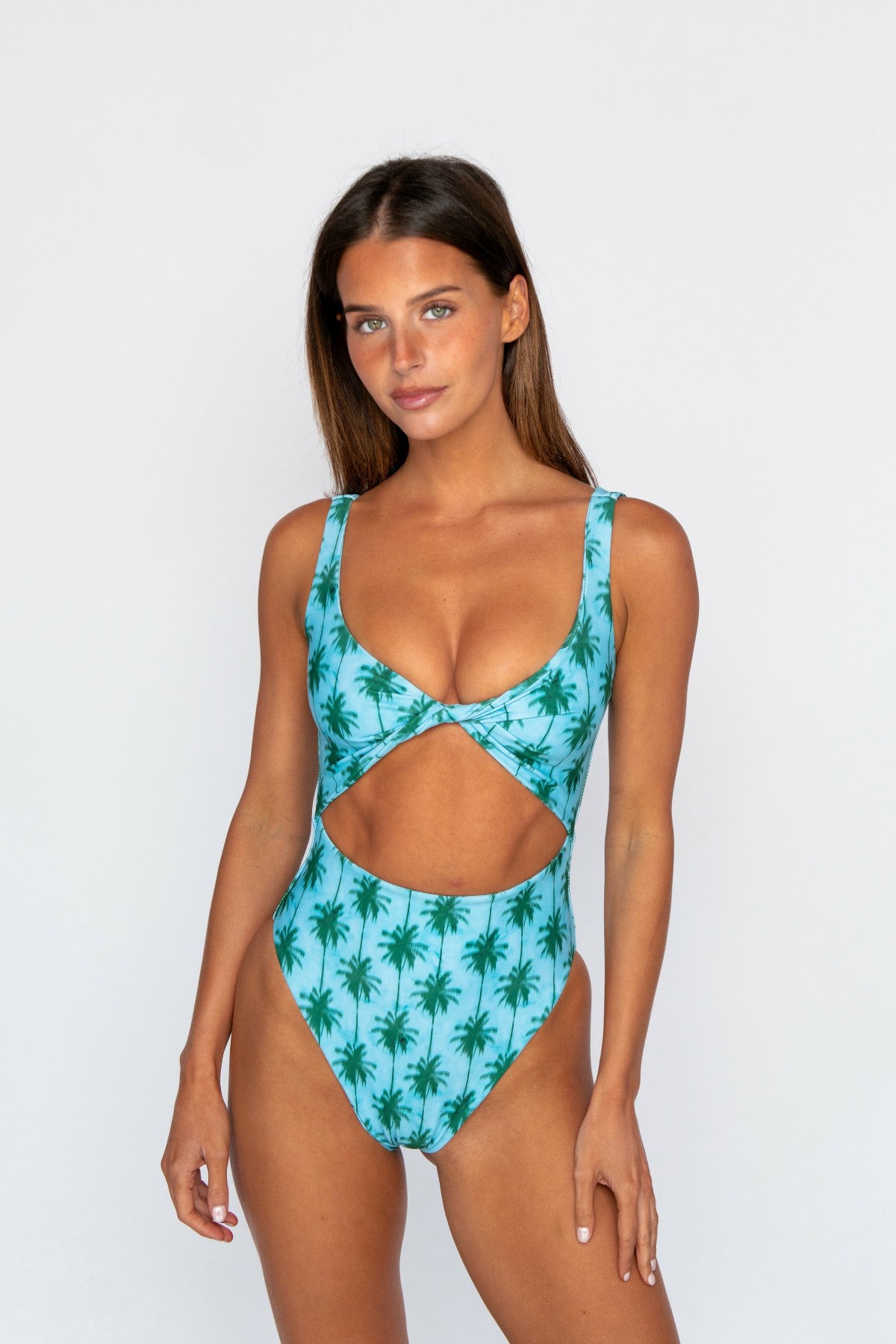 Skatie Chloe One Piece in Palmetto - Swim