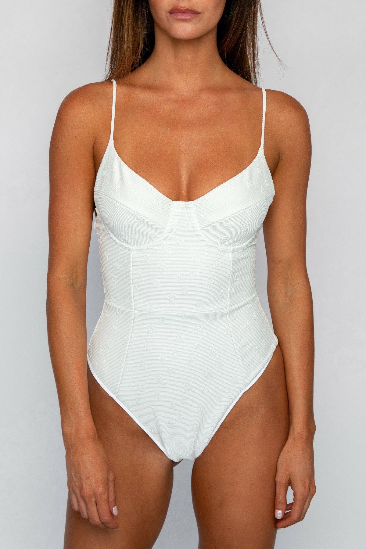 Skatie Rachel One Piece Bathing Suit in Honeymoon - Swim