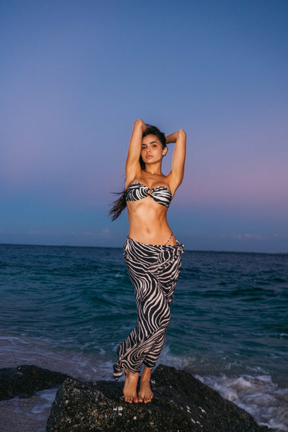 Skatie Marissa Skirt Satin in Gasparilla - Swim|Clothing