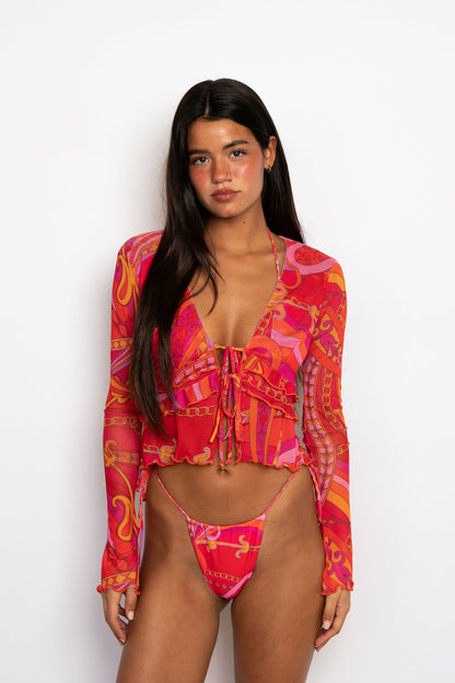 Skatie Rosalia Top in Chica - Swim|Clothing