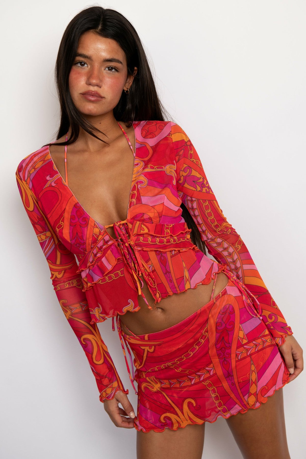 Skatie Robyn Skirt in Chica - Swim|Clothing
