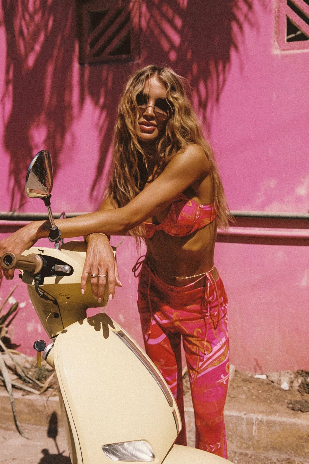 Skatie Cara Pants in Chica - Swim