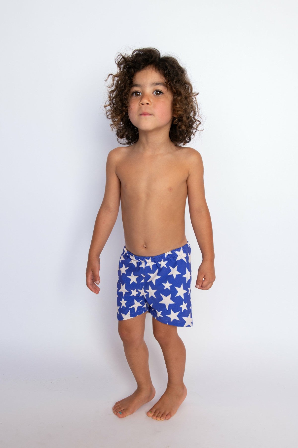 Skatie Jones Swim Trunks in Mustang - Swim|New Arrivals