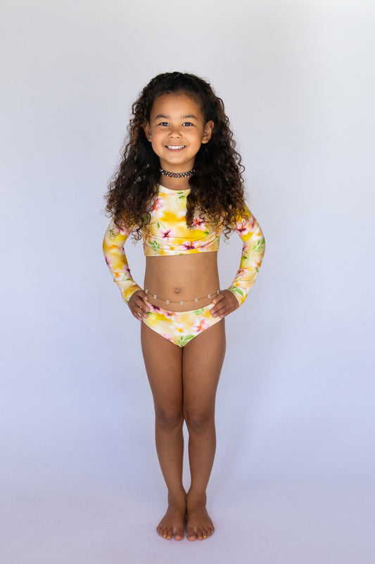 Skatie Quincy Set in Plumeria - Swim