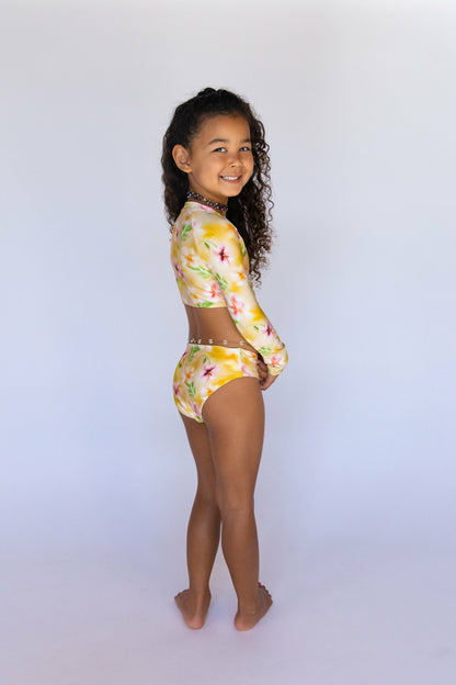 Skatie Quincy Set in Plumeria - Swim