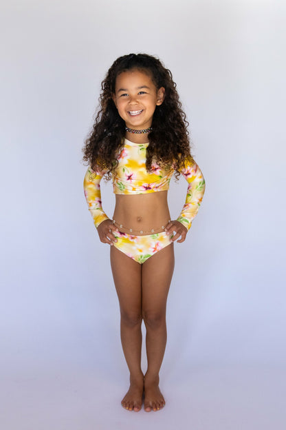 Skatie Quincy Set in Plumeria - Swim