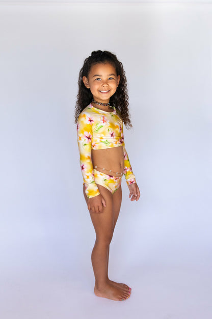 Skatie Quincy Set in Plumeria - Swim