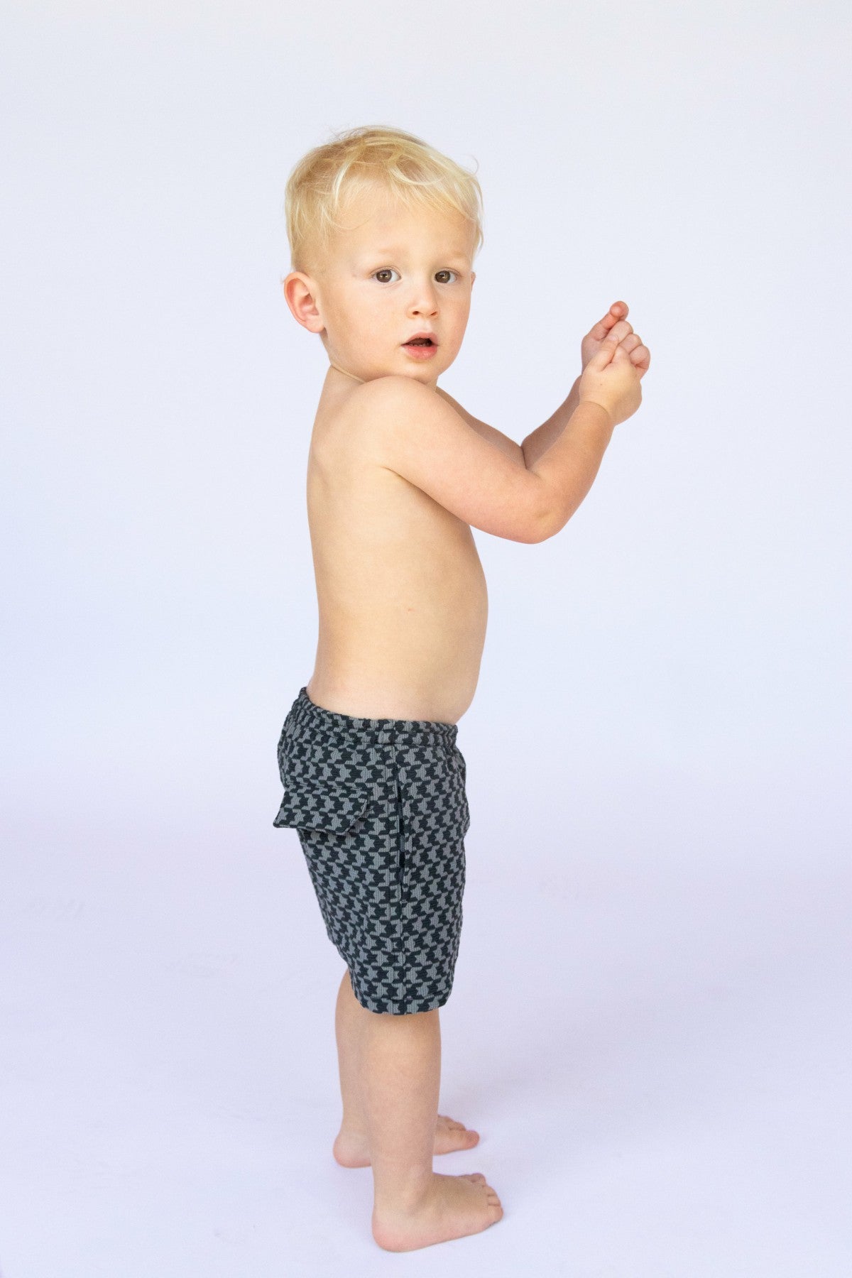 Skatie Jones Swim Trunks in Zicatela - Swim