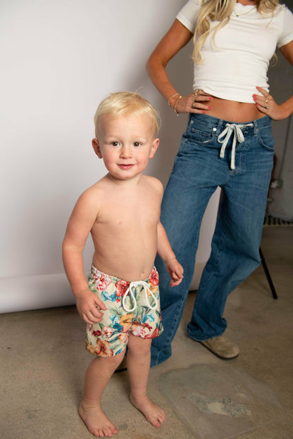 Skatie Jones Swim Trunks in Lei - Swim