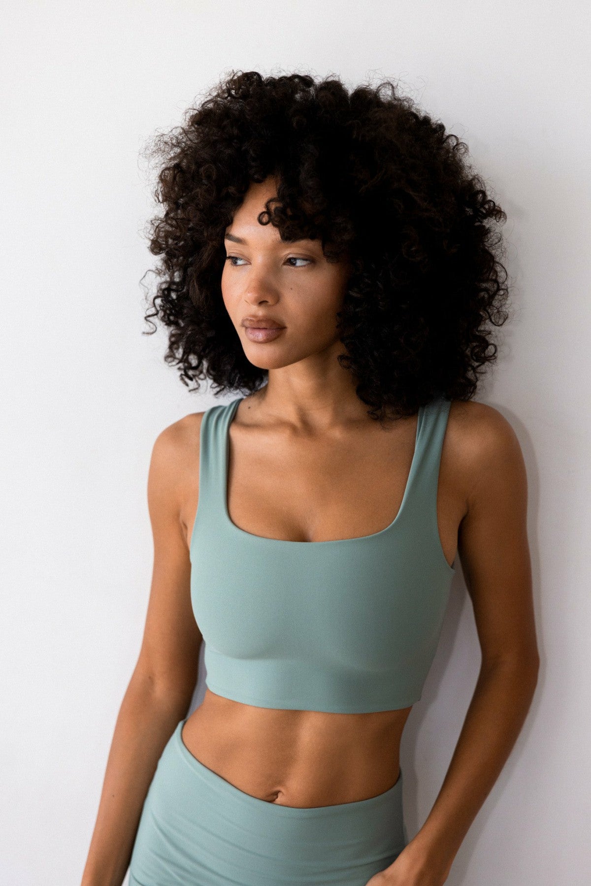 Skatie Carter Sports Bra in Sage - Active