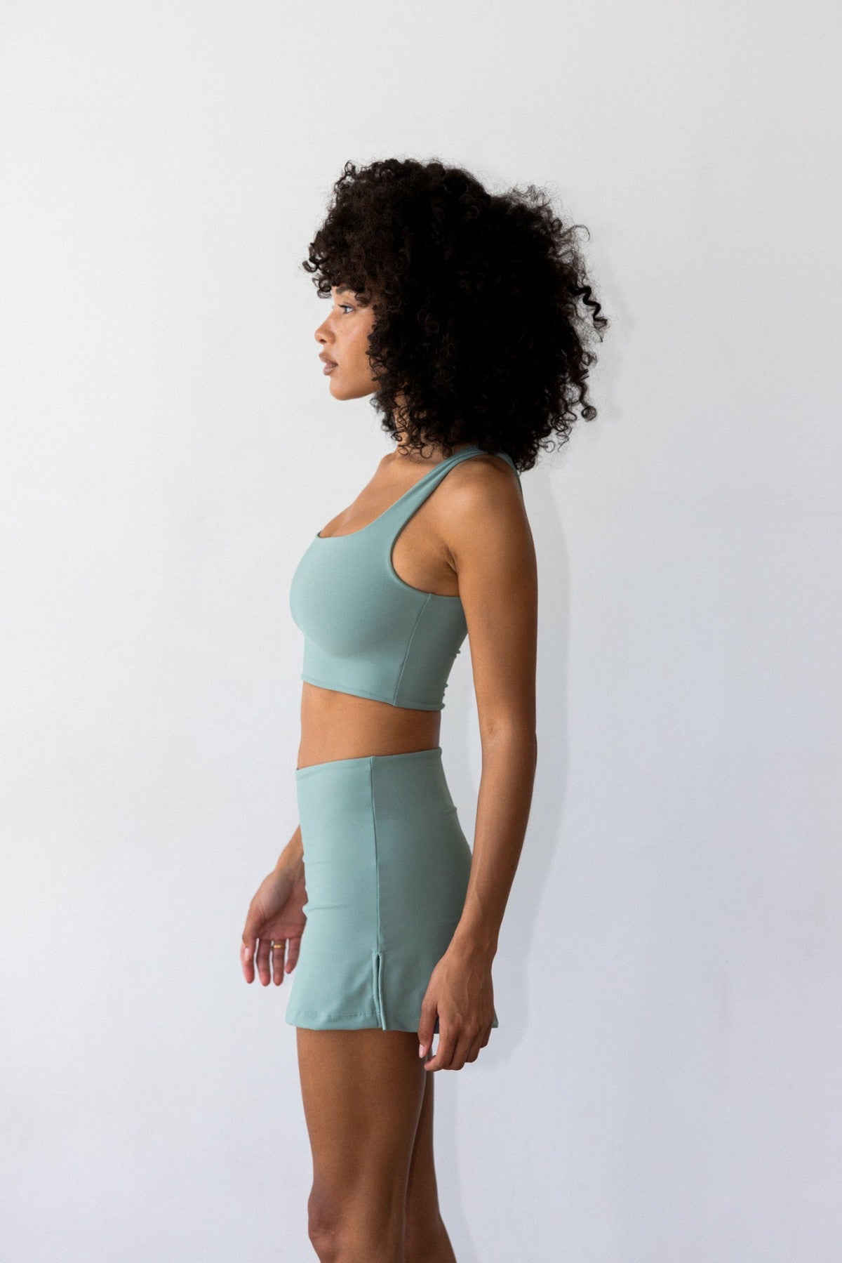 Skatie Carter Sports Bra in Sage - Active