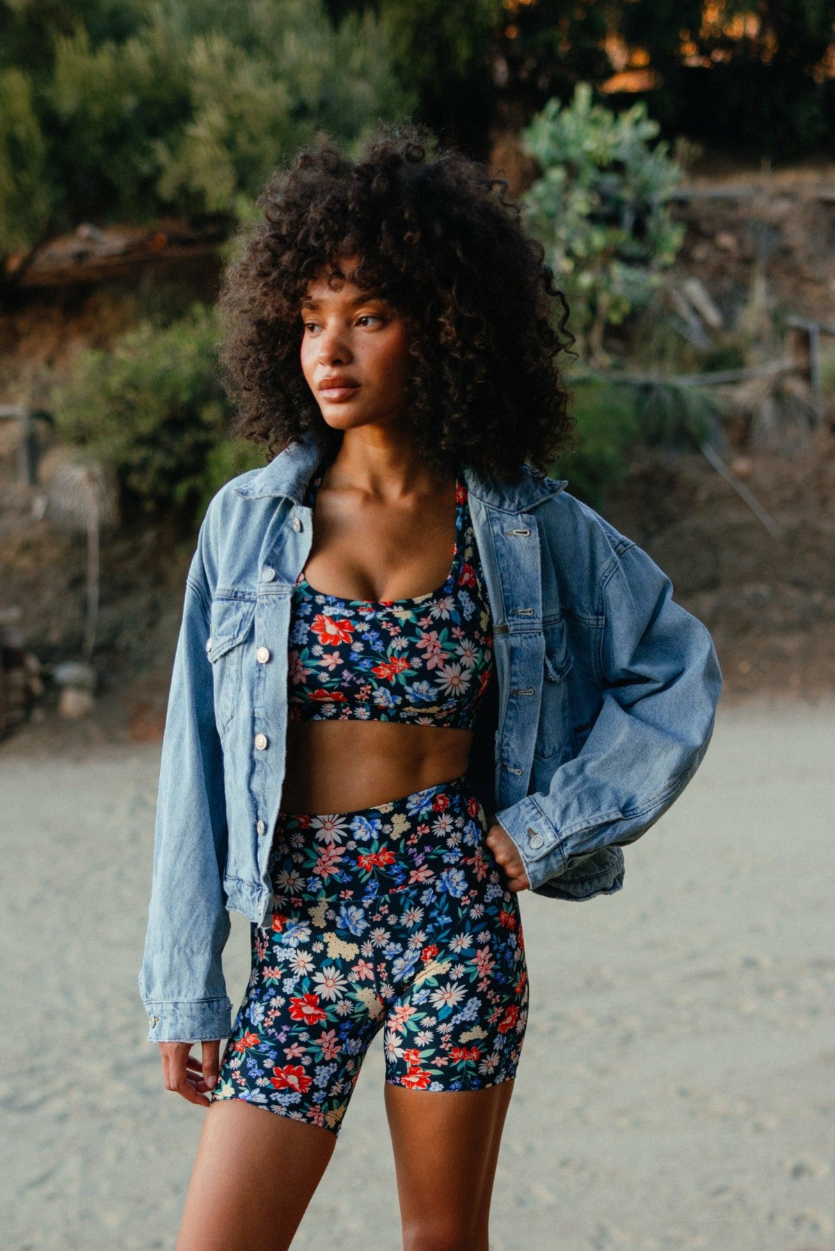 Skatie Shirley Sports Bra in Prairie - Active|Sale