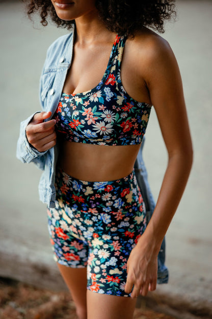 Skatie Shirley Sports Bra in Prairie - Active|Sale
