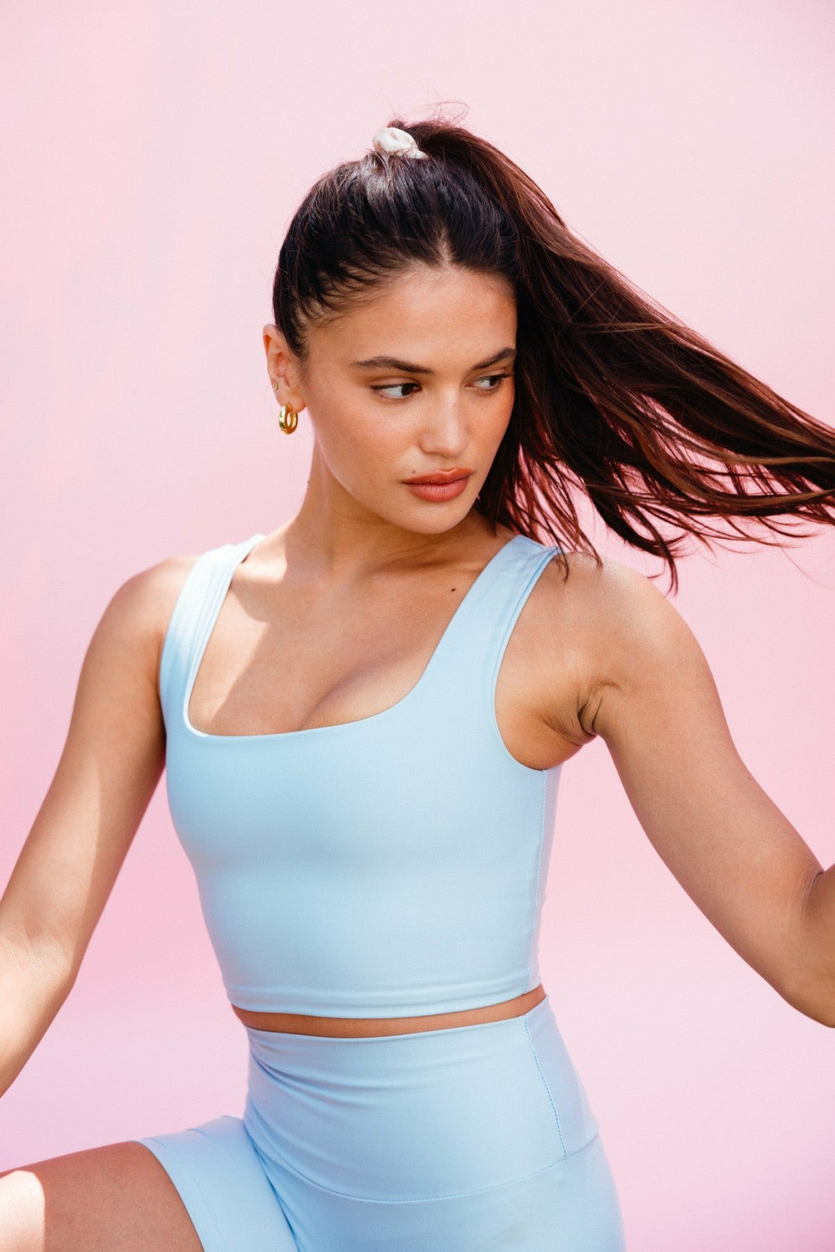Skatie Carter Sports Bra in Baby - Active|Sale
