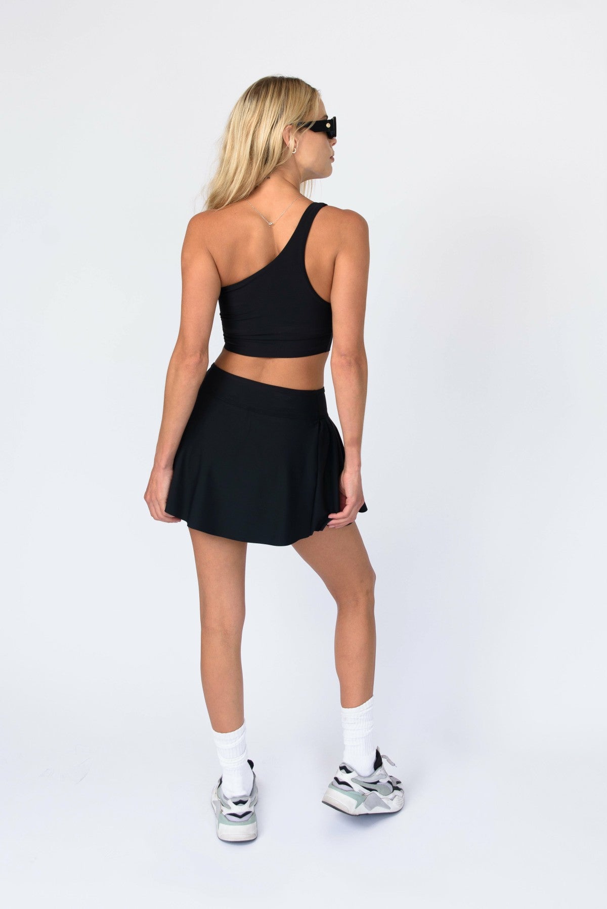 Skatie Ansley Sports Bra in Black - Active