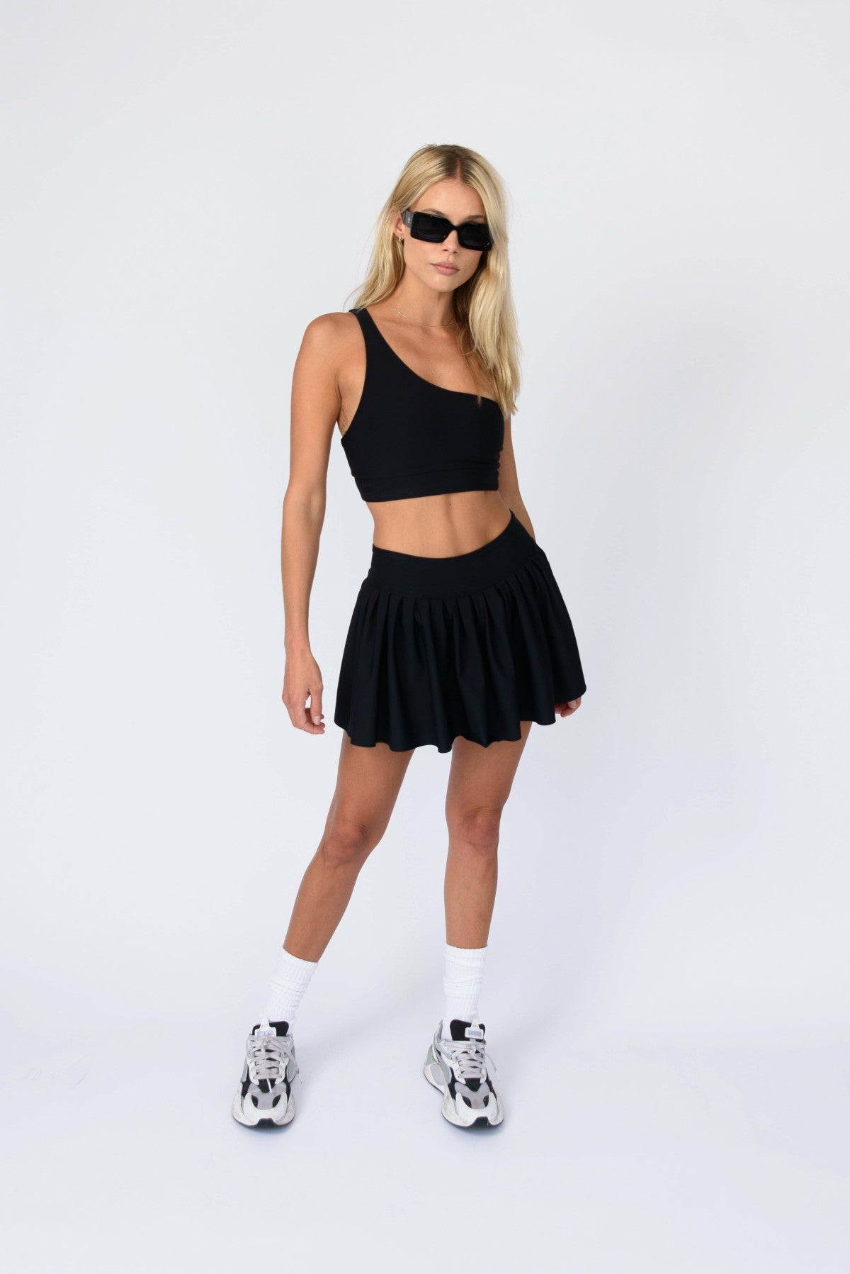 Skatie Ansley Sports Bra in Black - Active