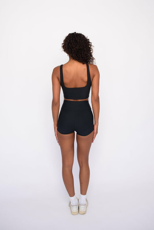 Skatie Winnie Sports Bra in Black - Active