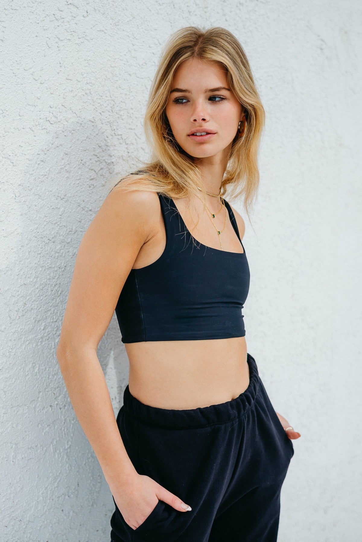 Skatie Carter Sports Bra in Black - Active