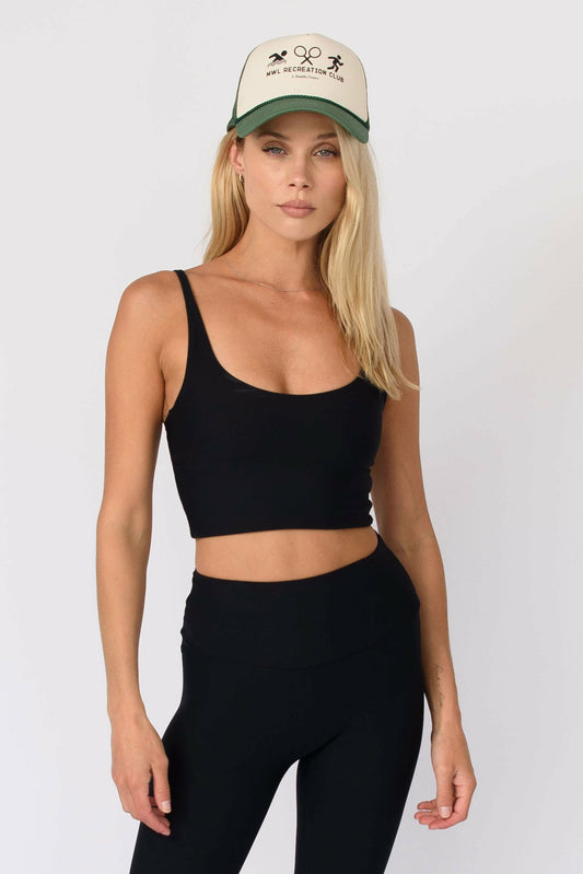 Skatie Paige Crop in Black - Active