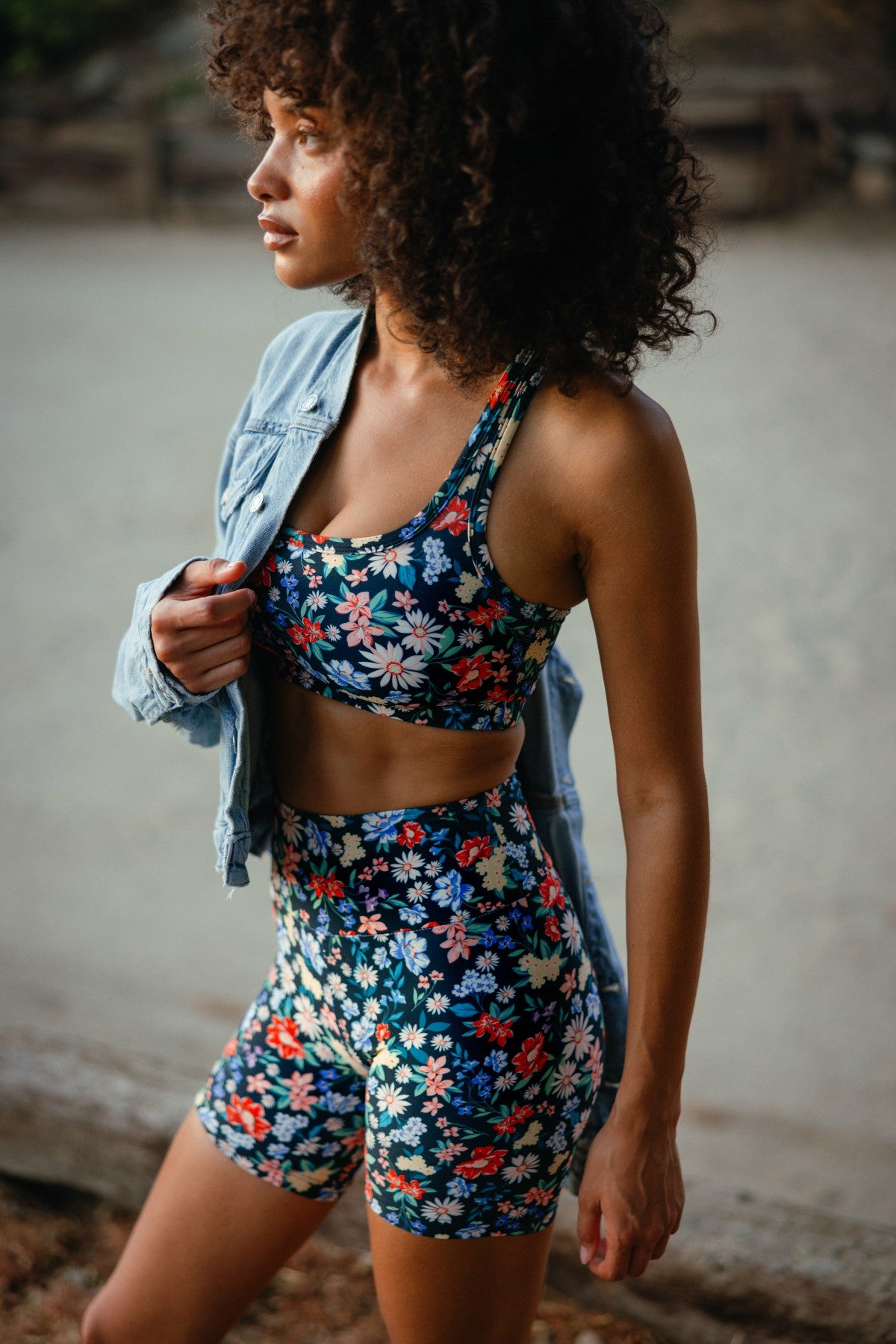 Skatie Cece Bike Short in Prairie - Active|Sale