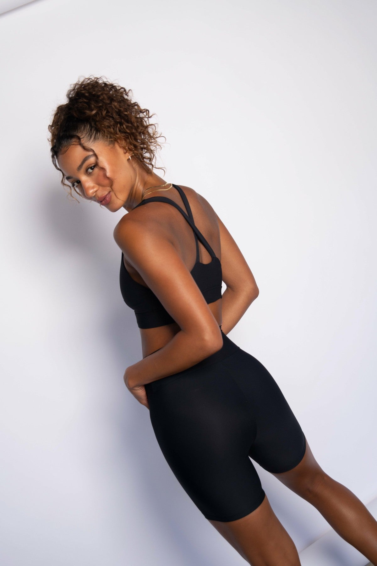 Skatie Cece Bike Short in Black - Active
