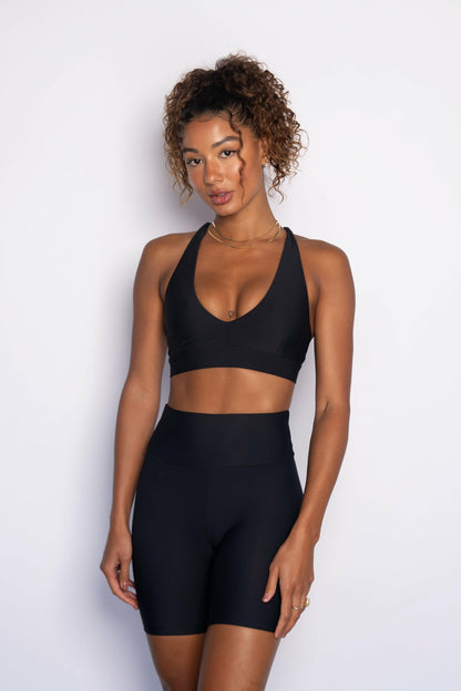 Skatie Cece Bike Short in Black - Active