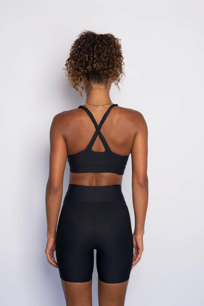Skatie Cece Bike Short in Black - Active
