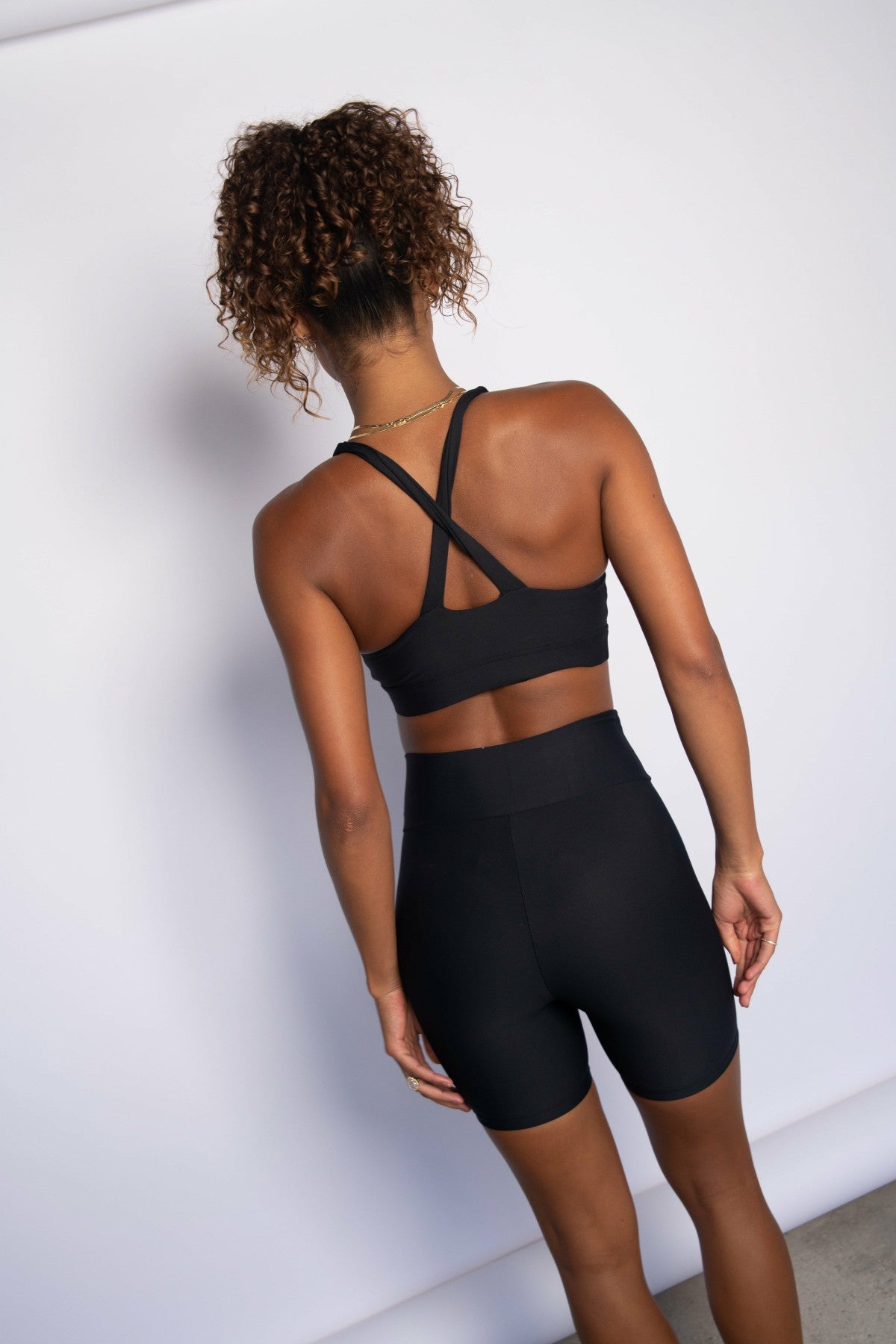 Skatie Cece Bike Short in Black - Active