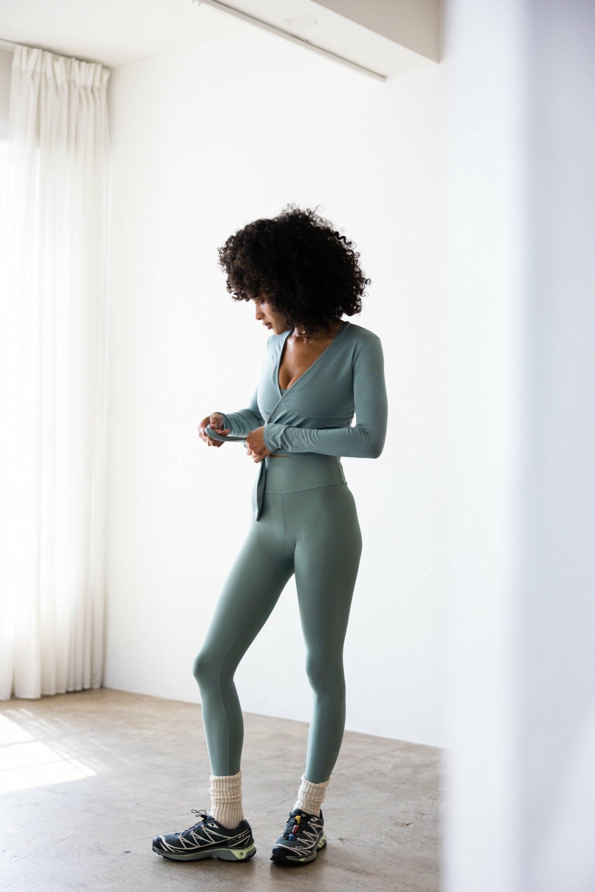 Skatie Cece Legging in Sage - Active