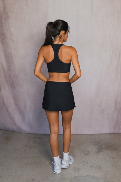 Skatie Naomi Skirt in Black - Active