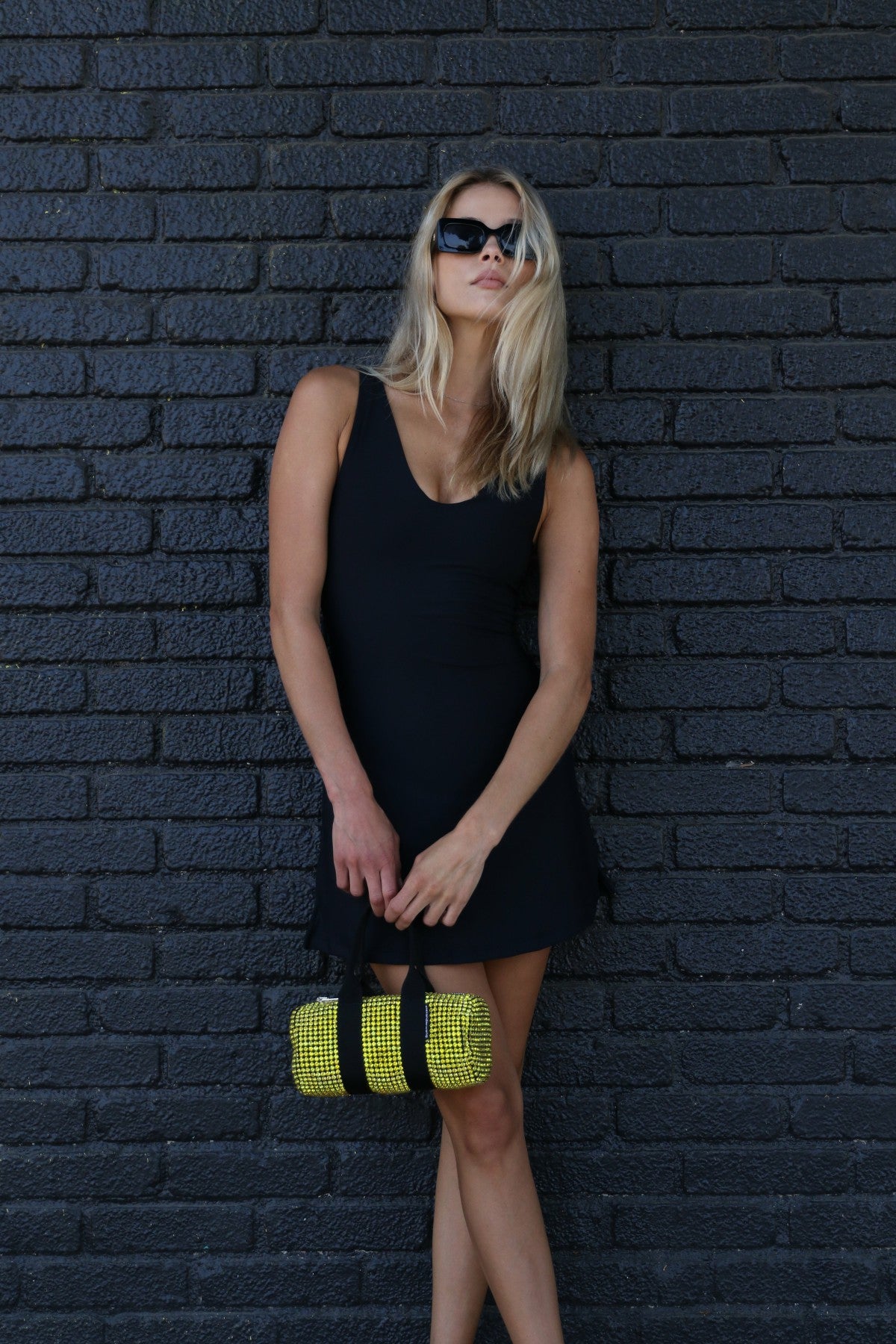 Skatie Jane Tennis Dress in Black - Active