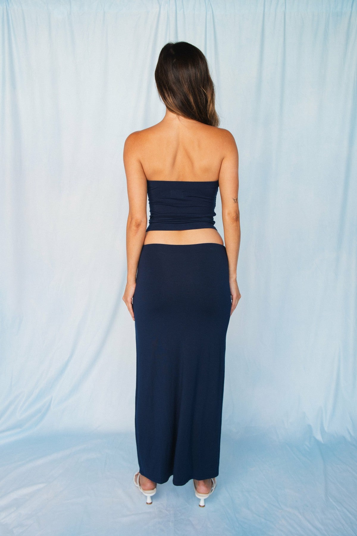 Skatie Polly Tube Top Jersey in Twilight - Clothing|New Arrivals