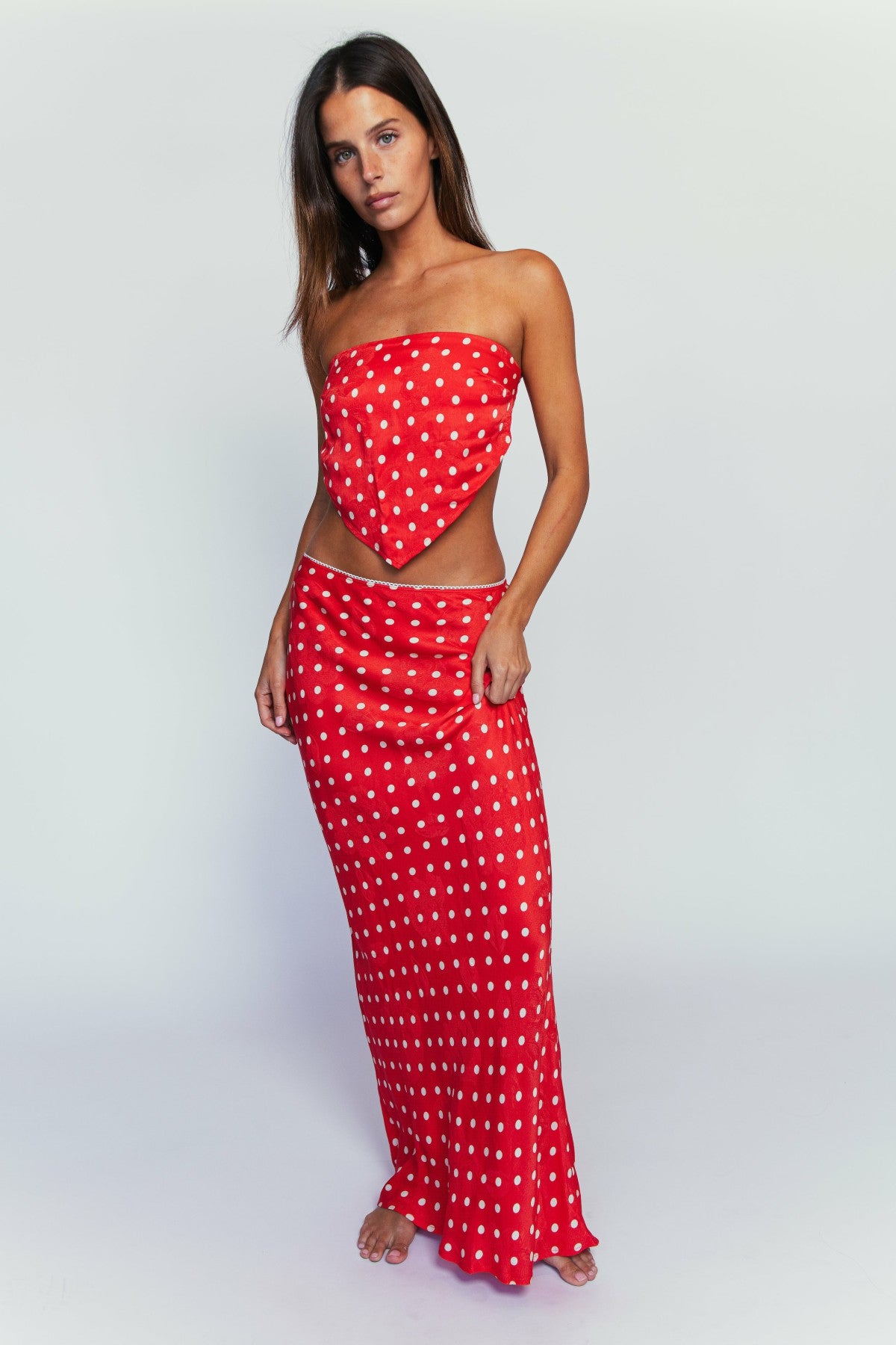 Skatie Romy Top in Delray - Clothing