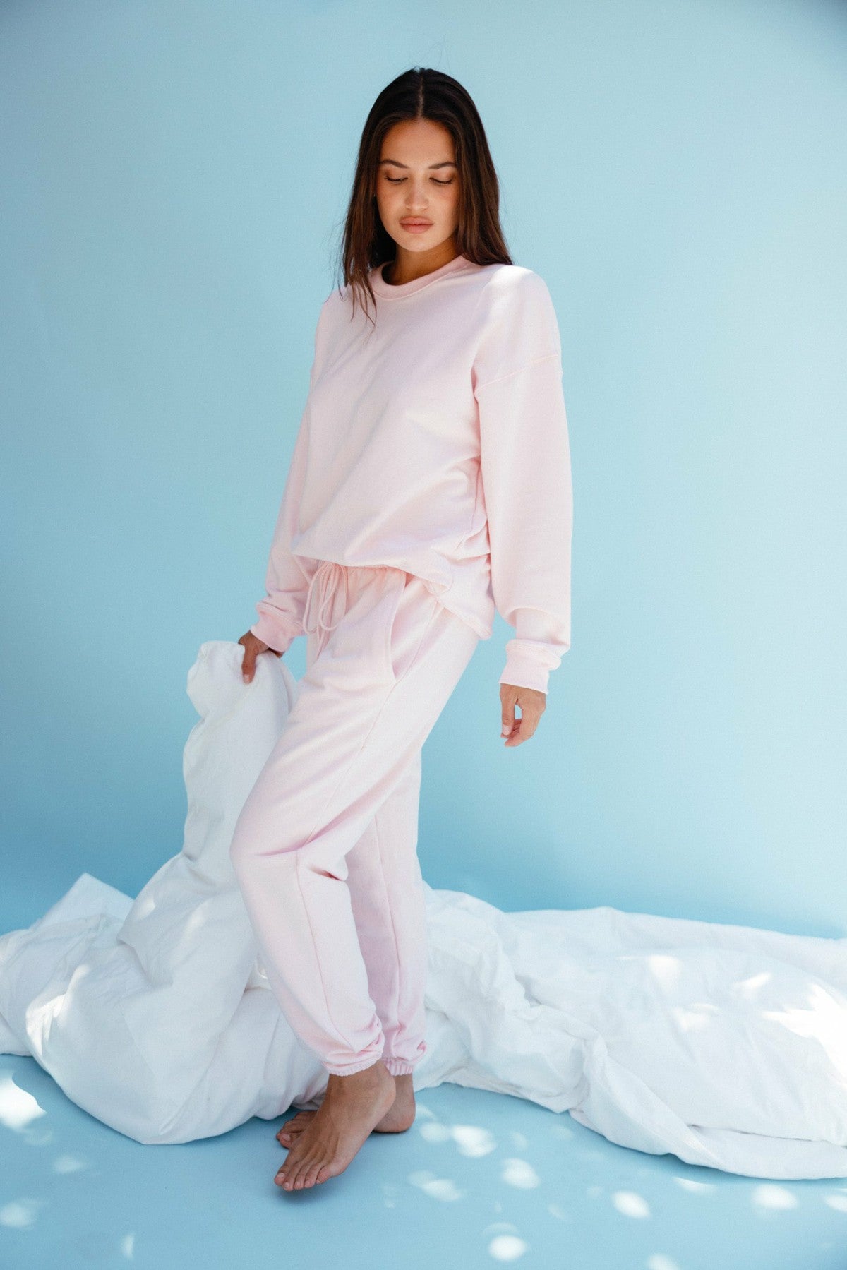 Skatie CLOUDLUX Rocky Sweatpants in Bubblegum - Clothing