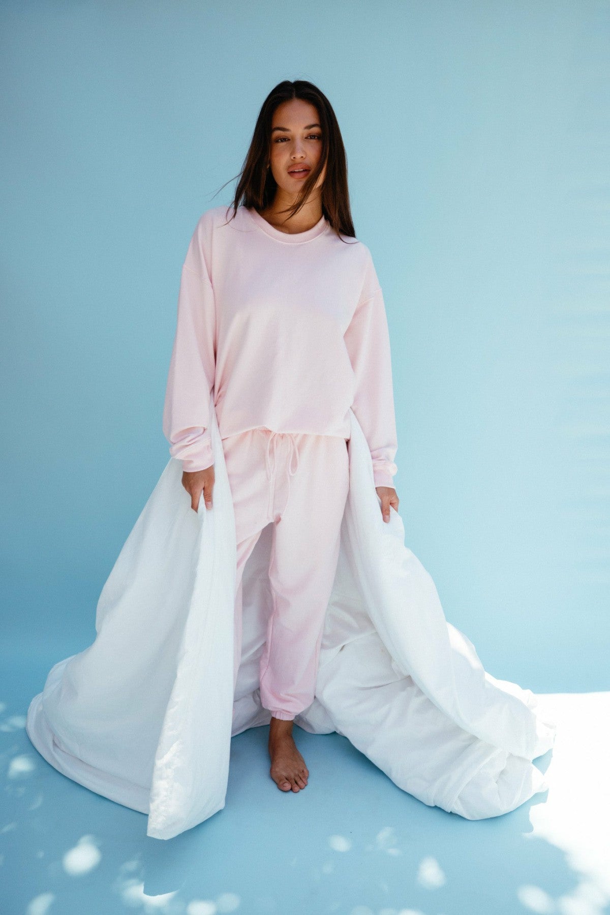 Skatie CLOUDLUX Rocky Sweatpants in Bubblegum - Clothing