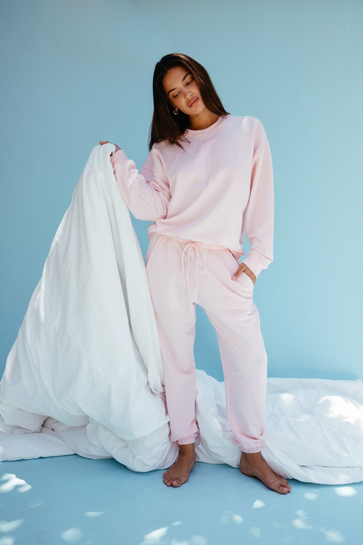 Skatie CLOUDLUX Rocky Sweatpants in Bubblegum - Clothing