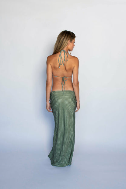Skatie Juliette Skirt Satin in Meadow - Clothing|Sale|Swim