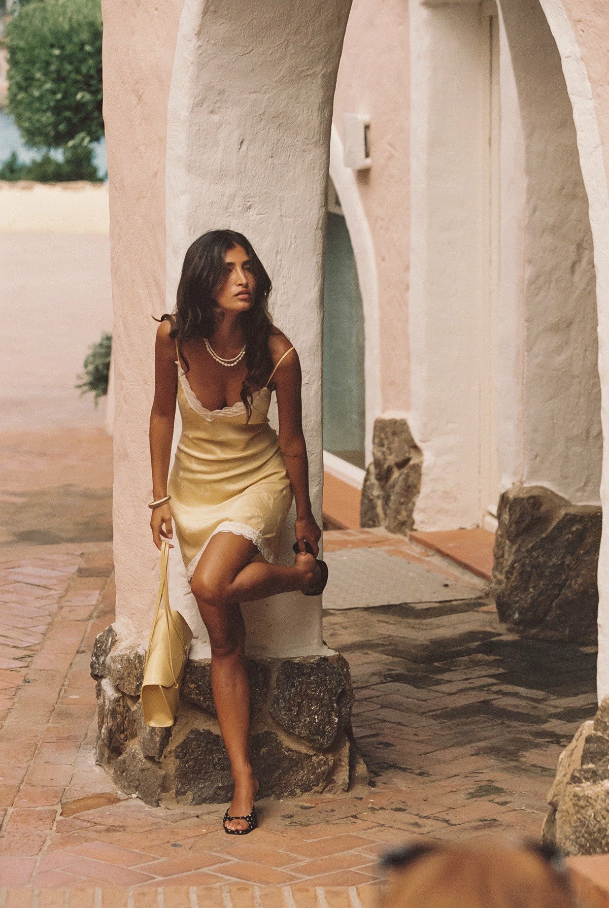 Skatie Eva Mini Dress in Lemon - Clothing|New Arrivals