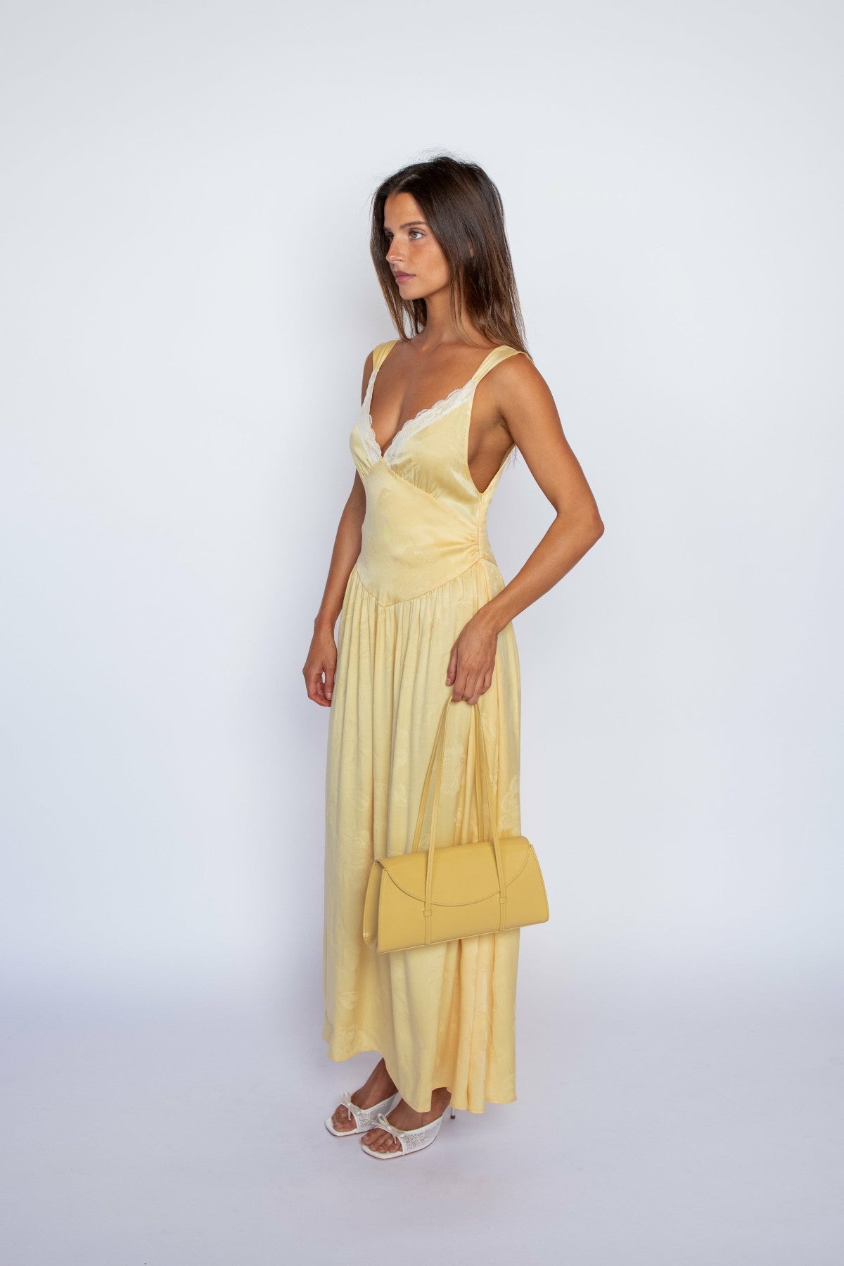 Skatie Perla Dress in Lemon - Clothing|New Arrivals