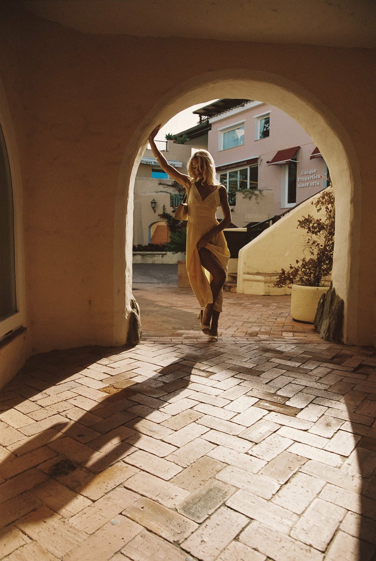 Skatie Perla Dress in Lemon - Clothing|New Arrivals