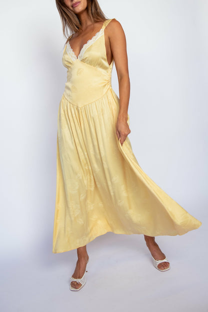 Skatie Perla Dress in Lemon - Clothing|New Arrivals