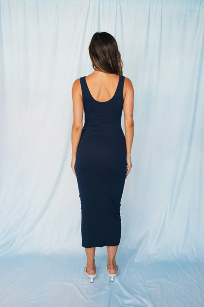 Skatie Alex Dress Ribbed in Twilight - Clothing|New Arrivals