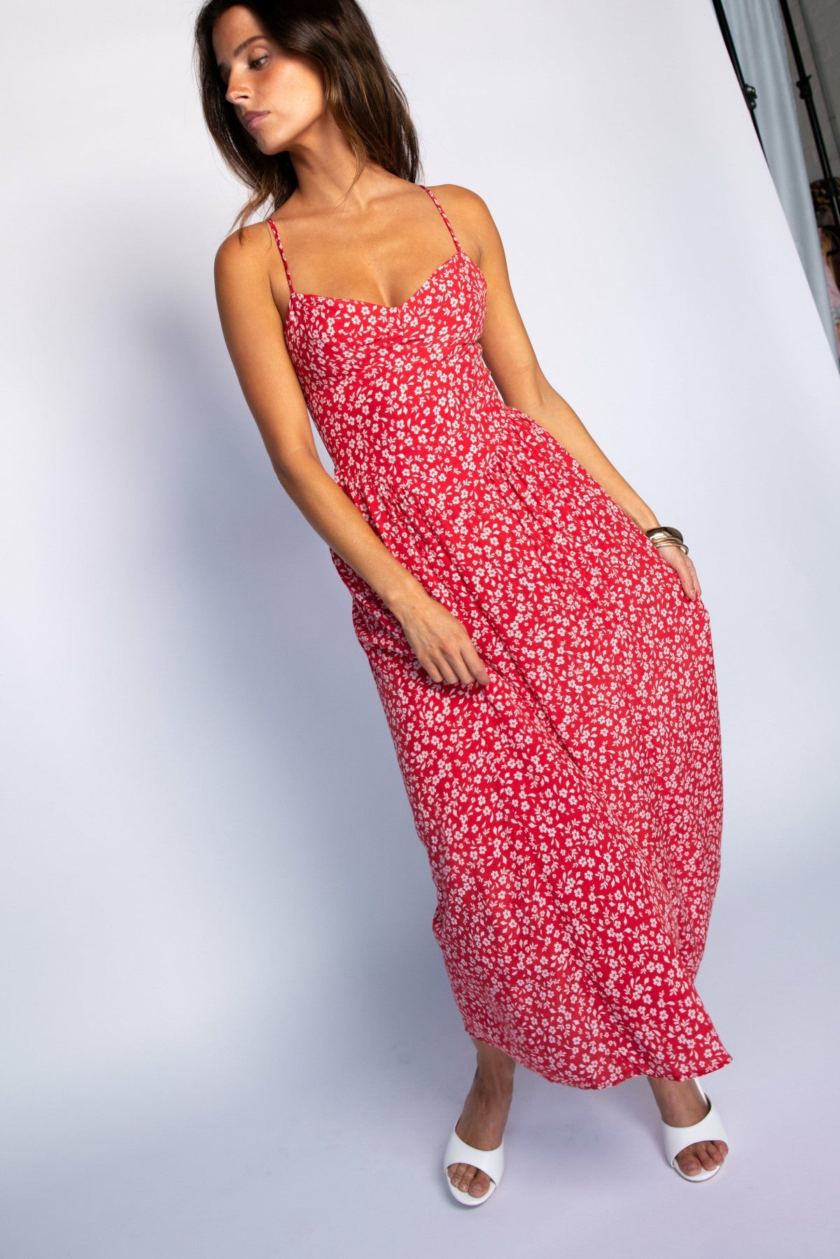 Skatie Aurora Midi Dress in Corvette - Clothing|New Arrivals