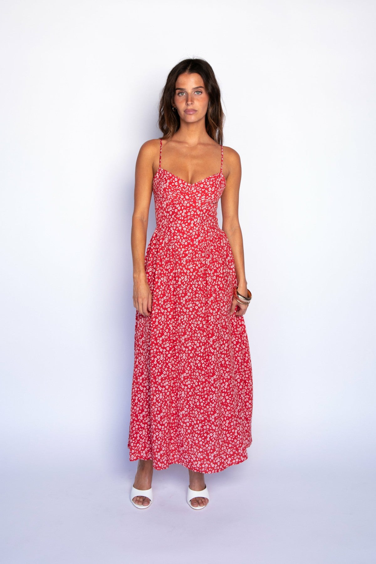 Skatie Aurora Midi Dress in Corvette - Clothing|New Arrivals