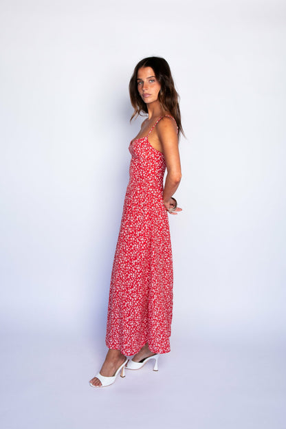 Skatie Aurora Midi Dress in Corvette - Clothing|New Arrivals