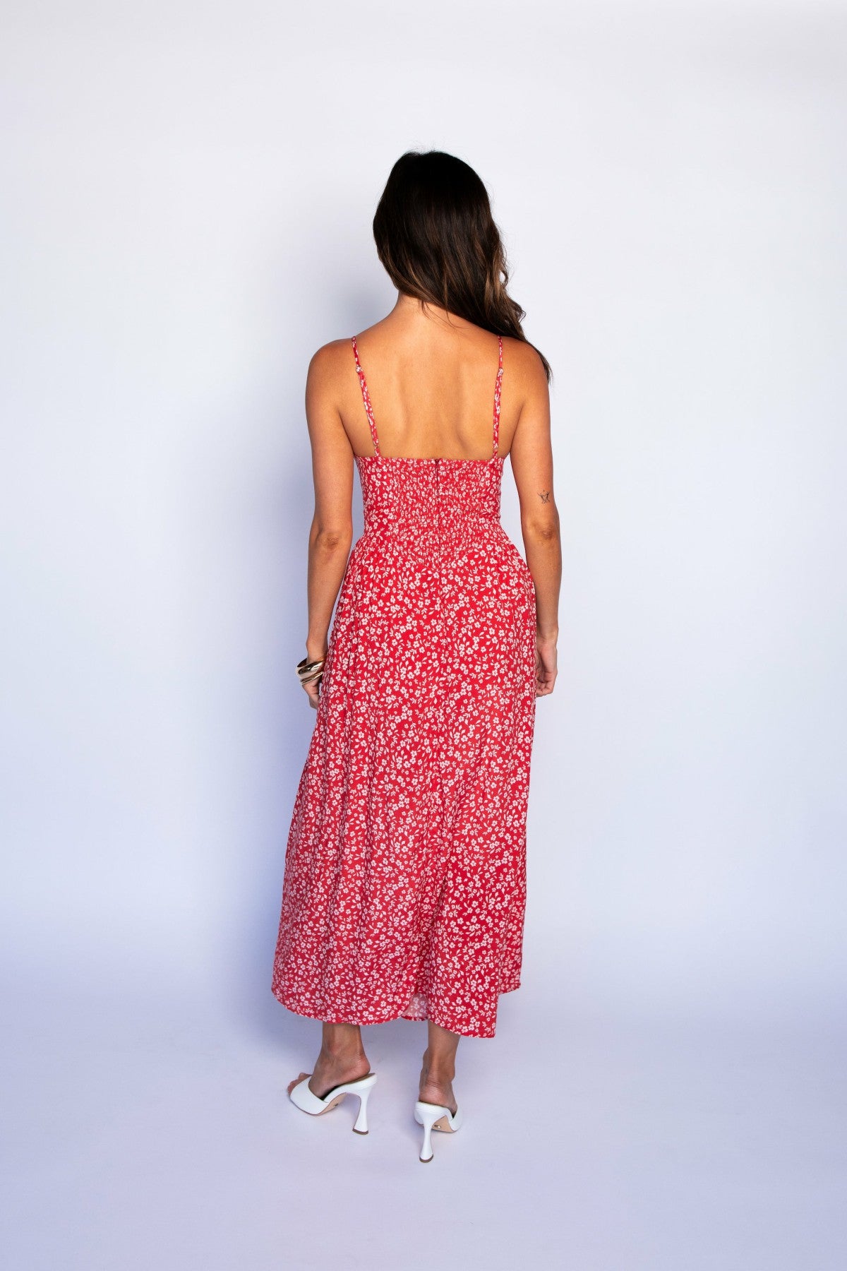 Skatie Aurora Midi Dress in Corvette - Clothing|New Arrivals