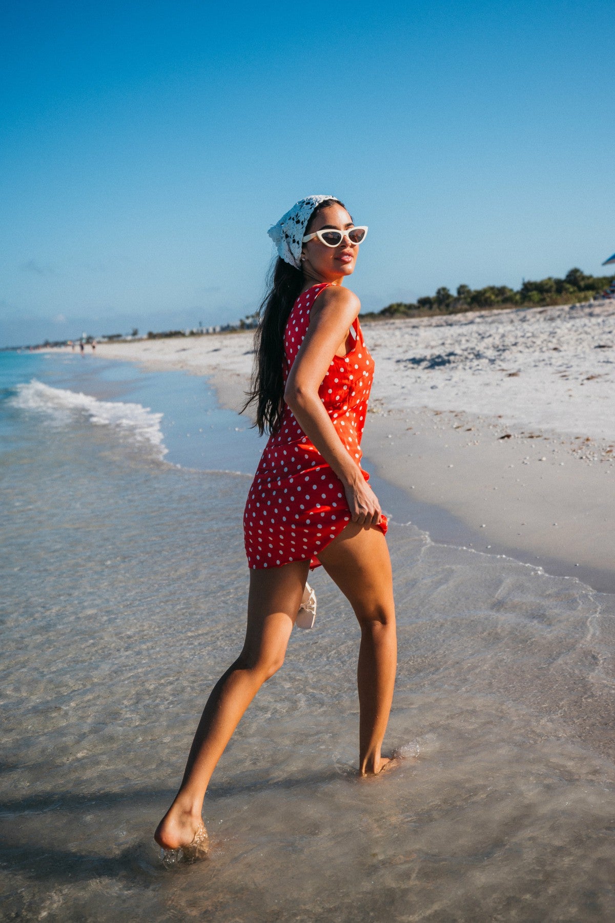 Skatie Icon Mini Dress in Delray - Clothing|Wardrobe